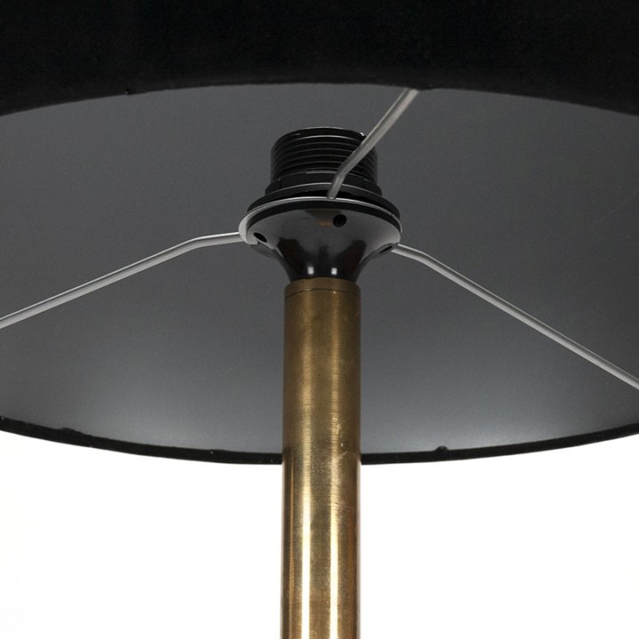 Mid-Century Modern Vintage Danish Luxury Brass Floor Lamp