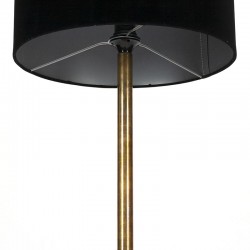 Mid-Century Modern vintage Deense luxe messing vloerlamp