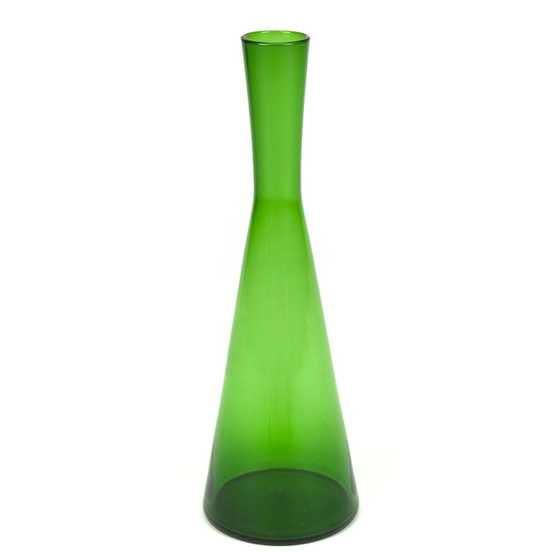 Danish vintage decanter/vase by Holmegaard design Per Lutken