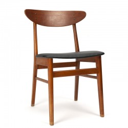 Vintage Danish Farstrup dining table chair