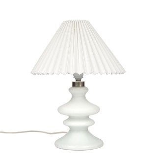 Holmegaard Danish vintage table lamp type Mary Opal