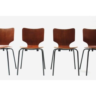 Set van 4 stoelen van DUBA