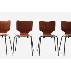 Set of 4 chairs by DUBA