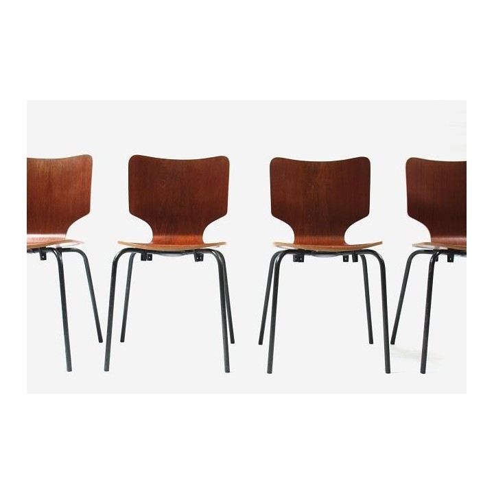 Set van 4 stoelen van DUBA
