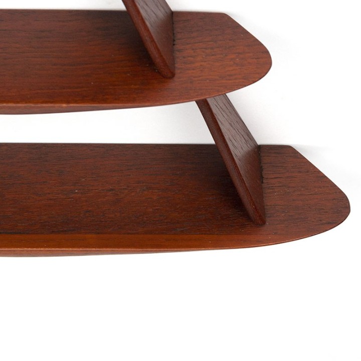 Organisch vormgegeven vintage Deens kruiden wandrek