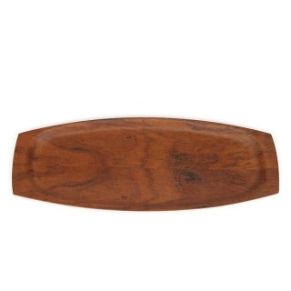 Teak vintage oval model Danish tray