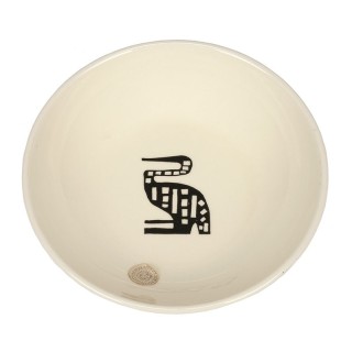 Frans vintage Varages aardewerk met abstracte pelikaan