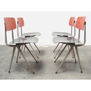 Friso Kramer Result chairs set of 4 - Retro Studio