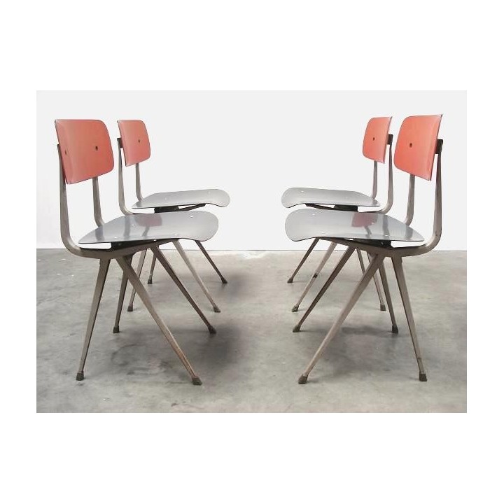 Friso Kramer Result chairs set of 4 - Retro Studio