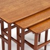 Mid-Century Modern vintage Danish nesting tables