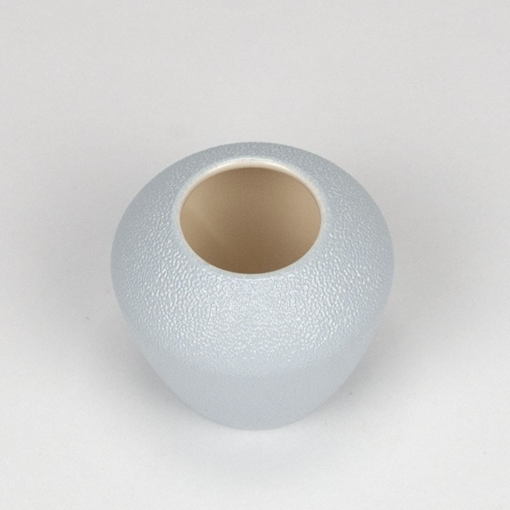 Blue mini vase from Zenith Gouda pottery