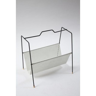 Magazine holder black/ white - Retro Studio