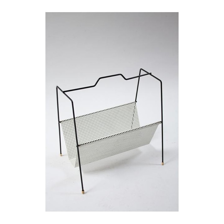 Magazine holder black/ white - Retro Studio