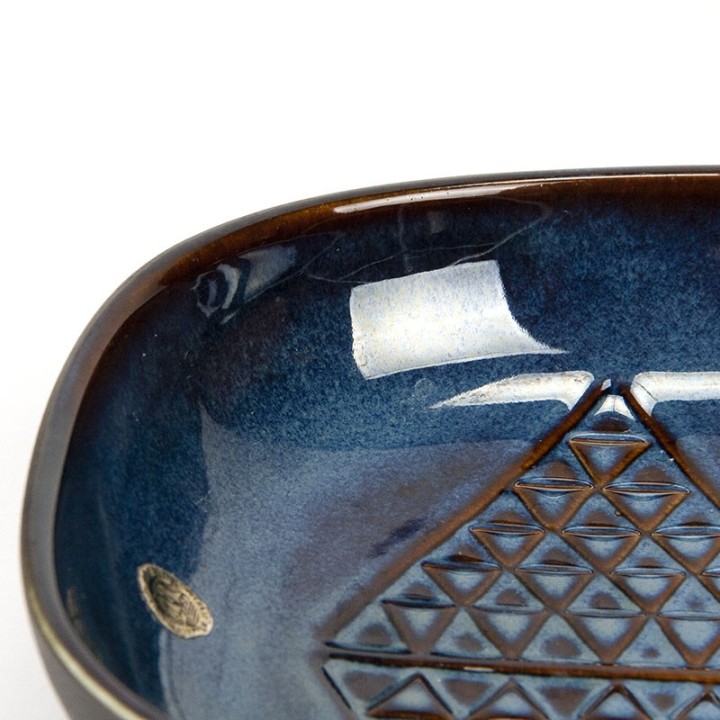 Large vintage Danish Søholm ceramic bowl model 3532 1