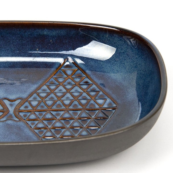 Vintage Deense Søholm keramiek schaal model 3332 1