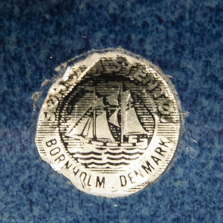 Vintage Deense Søholm keramiek schaal model 3332 1