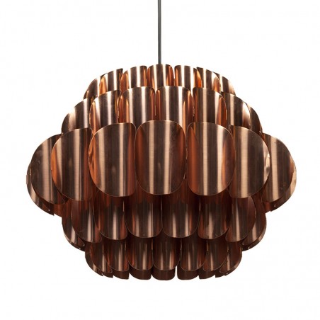 Copper vintage design hanging lamp design Thorsten Orrling