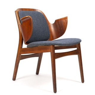 Vintage Danish armchair design Hans Olsen for Bramin model 107