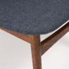 Vintage Danish armchair design Hans Olsen for Bramin model 107