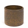 Small model Mobach flower pot in brown tint