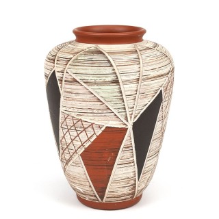 Abstract vintage vase by Eiwa model Marina