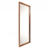 Large Danish vintage mirror in teak