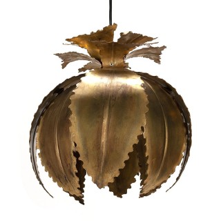 Holm Sørensen vintage messing hanglamp