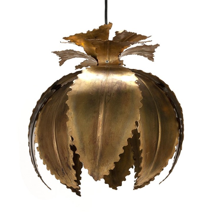 Holm Sørensen vintage messing hanglamp