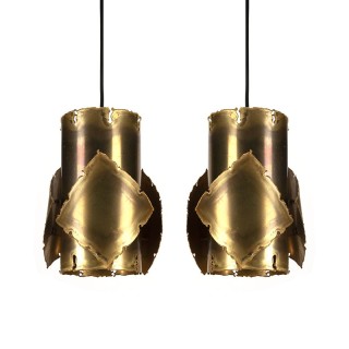 Set of 2 vintage Holm Sørensen hanging lamps
