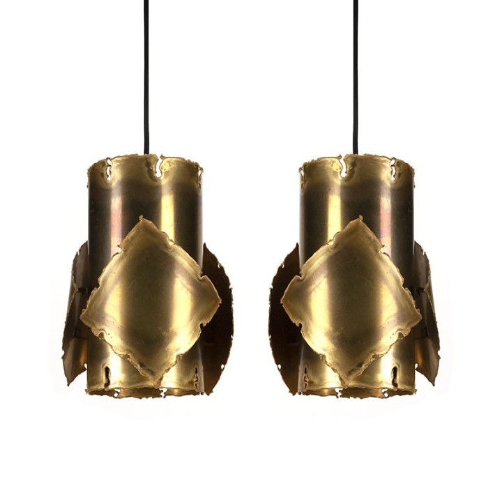 Set of 2 vintage Holm Sørensen hanging lamps