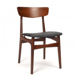 Danish Schiønning & Elgaard vintage dining table chair