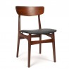 Danish Schiønning & Elgaard vintage dining table chair