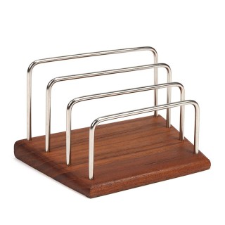 Letter holder vintage Danish teak model
