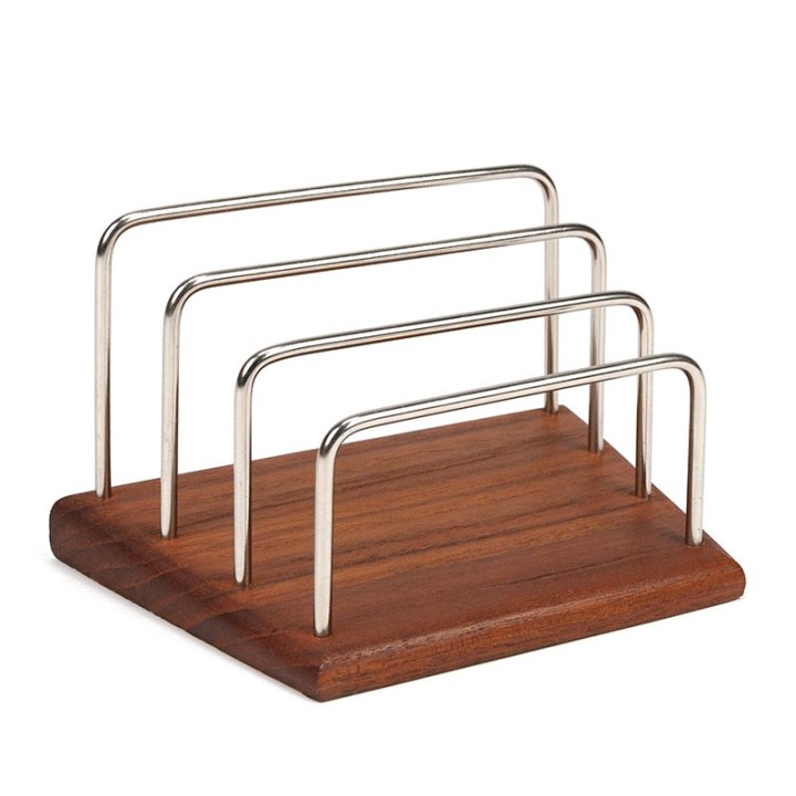 Letter holder vintage Danish teak model