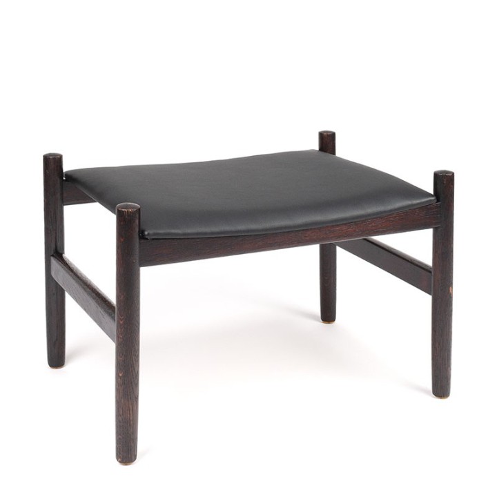 Spøttrup vintage Deense design poef/ ottoman