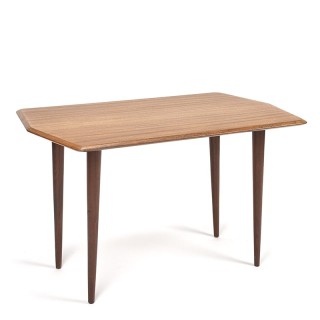 Vintage side table in teak on slender legs