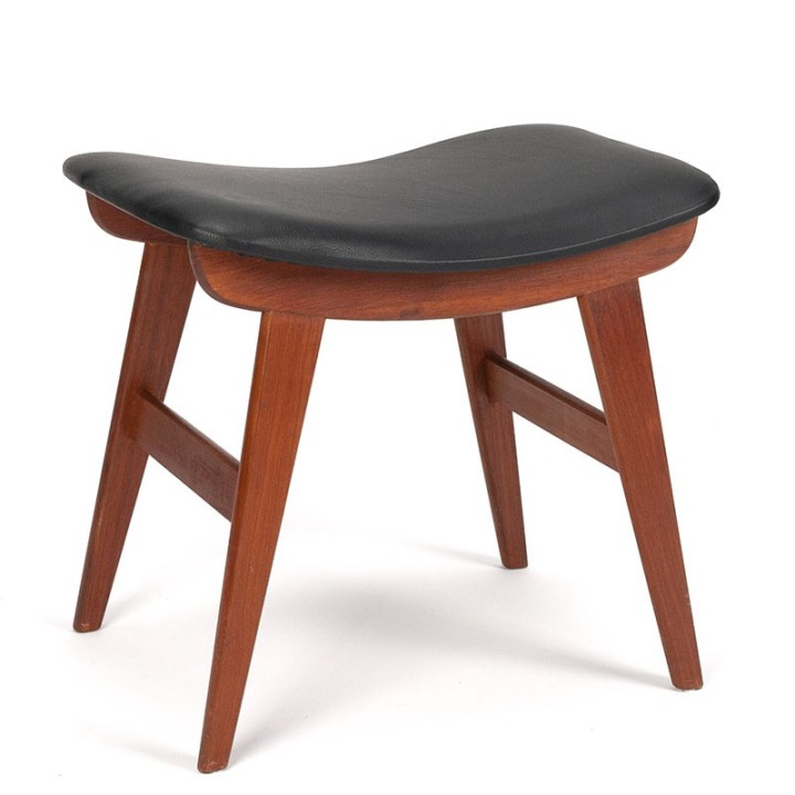 Mid-Century Danish teak vintage ottoman