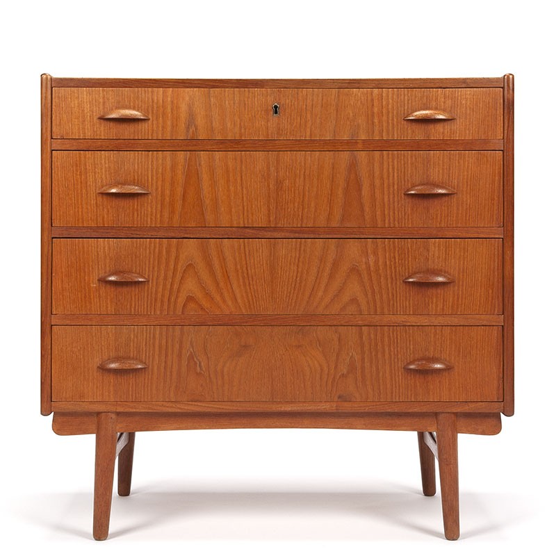 Danish vintage commode / chest of drawers in teak
