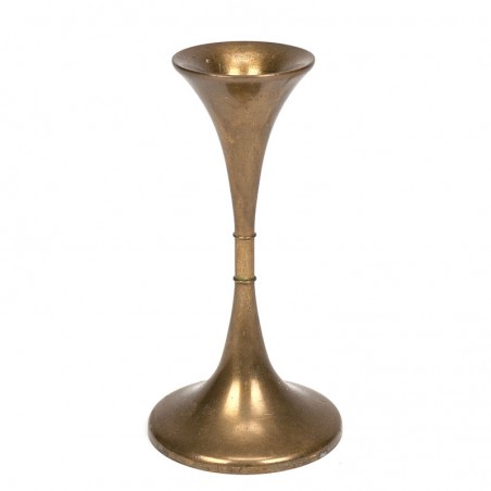 Brass vintage candlestick F.W. Danish Design