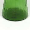 Grote vintage groen glazen Italiaanse karaf/ vaas