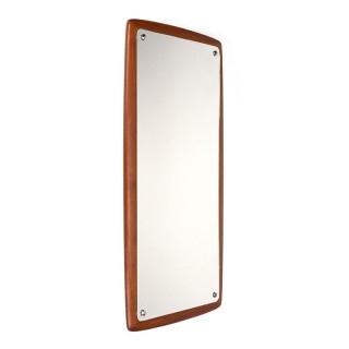 Large Danish vintage mirror from Aarhus glass import model no.