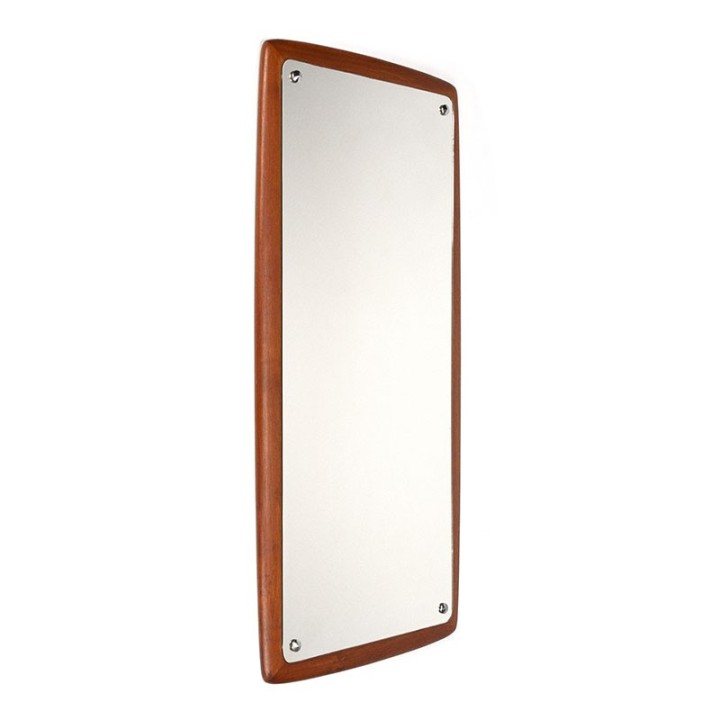 Large Danish vintage mirror from Aarhus glass import model no.