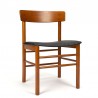 Farstrup model 211 vintage Danish dining table chair