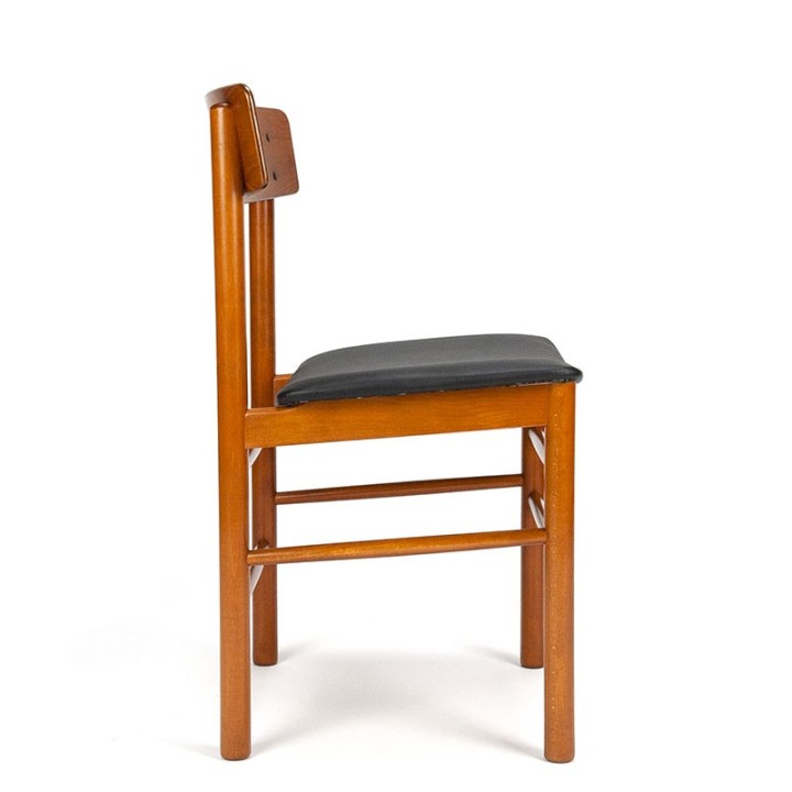 Farstrup model 211 vintage Danish dining table chair