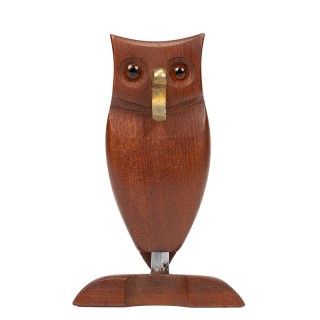 Vintage Scandinavische uil als opener