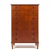 Danish Mid-Century teak vintage chest of drawers with 7 drawers