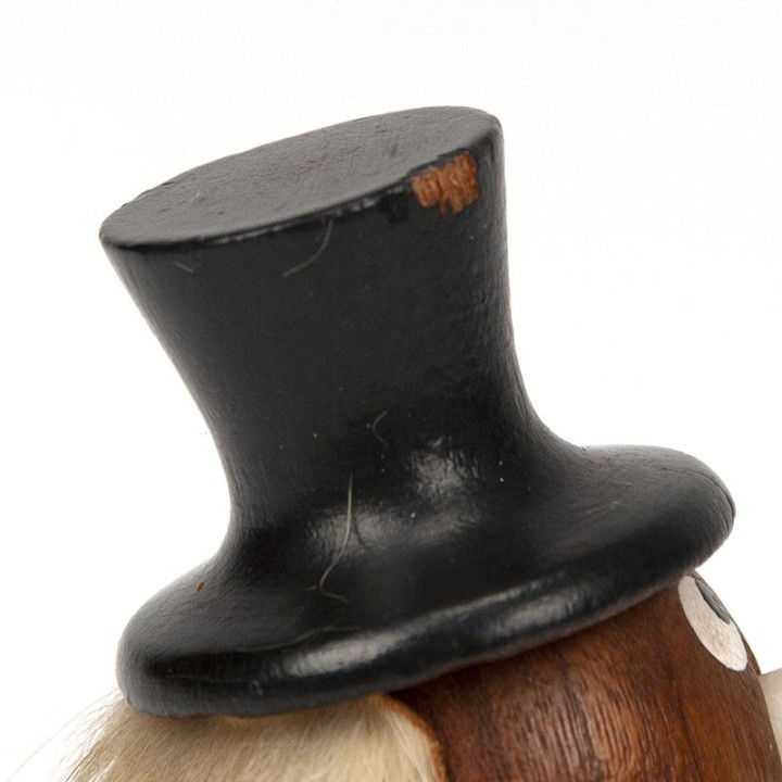 Vintage crown bottle opener as a guitar man