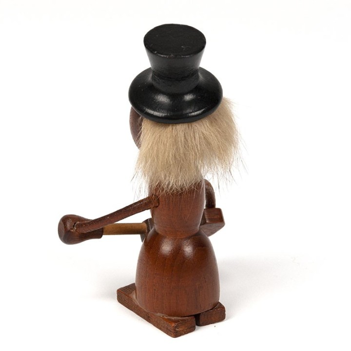 Vintage crown bottle opener as a guitar man