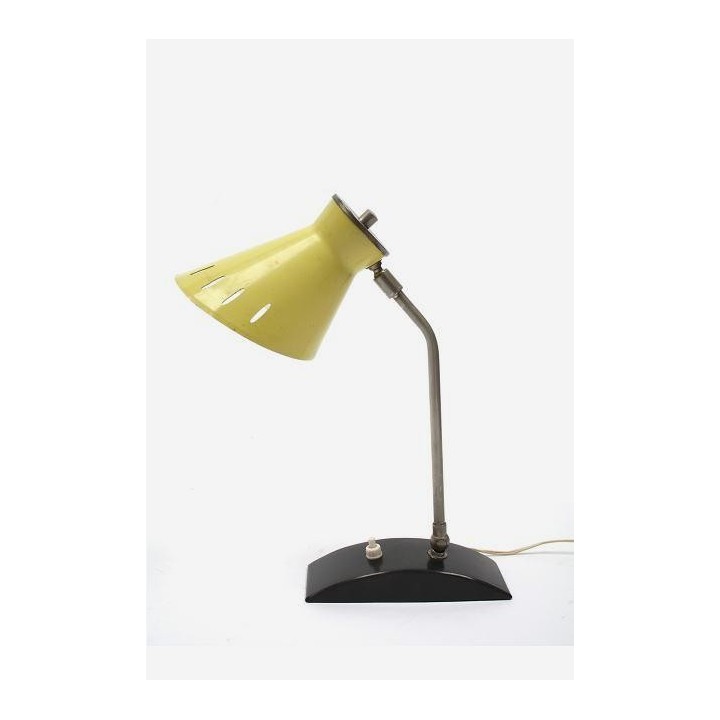 Yellow table lamp 1960's - Retro Studio