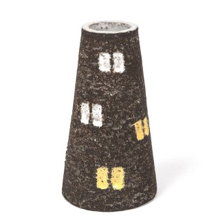 Klein vintage vaasje Chanoir serie Westraven Keramiek